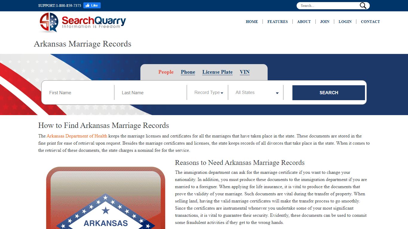 Arkansas Marriage Records | Enter a Name & View Marriage ...